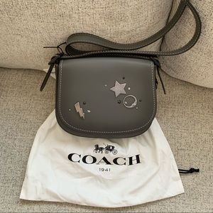 NWT Custom COACH Saddle Bag